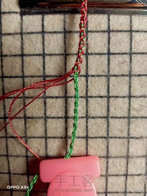 懒人龙绳 编法 第5步