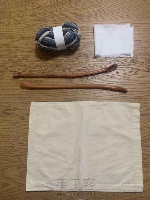 手工编织包包教程 第1步