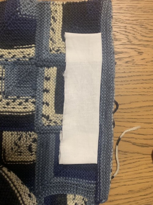 手工编织包包教程 第12步