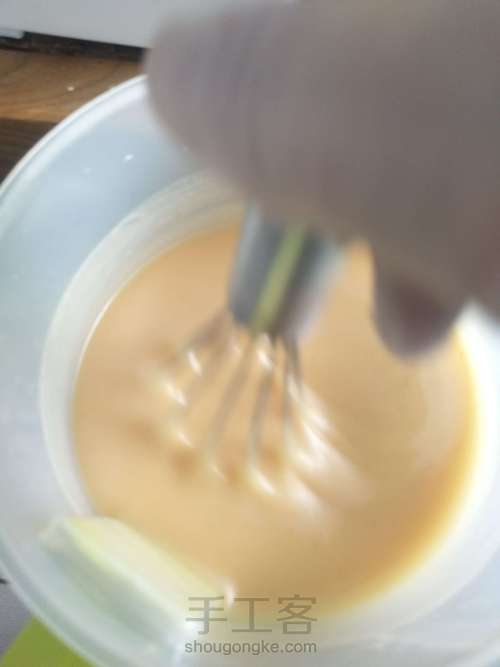 山茶姜汁洗发皂 第3步