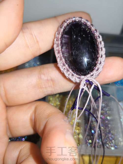 厚包石双面扣头 第12步