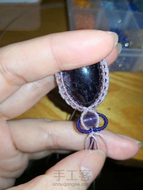 厚包石双面扣头 第18步