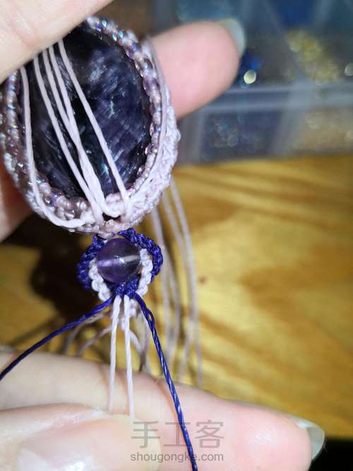 厚包石双面扣头 第19步