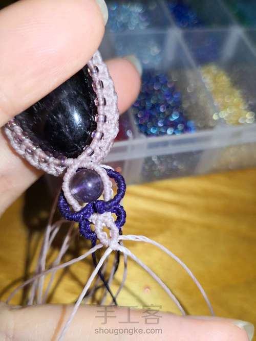 厚包石双面扣头 第26步