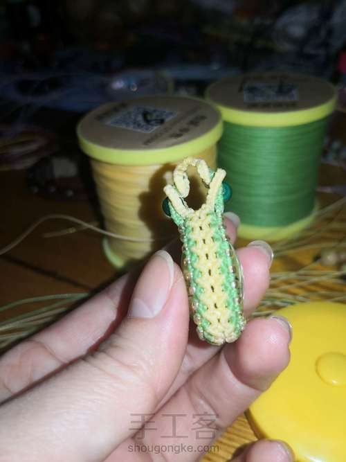 厚包石双面扣头 第4步