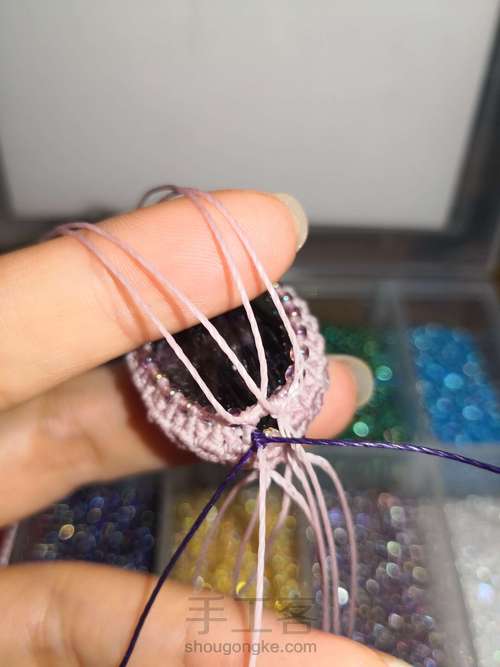 厚包石双面扣头 第9步