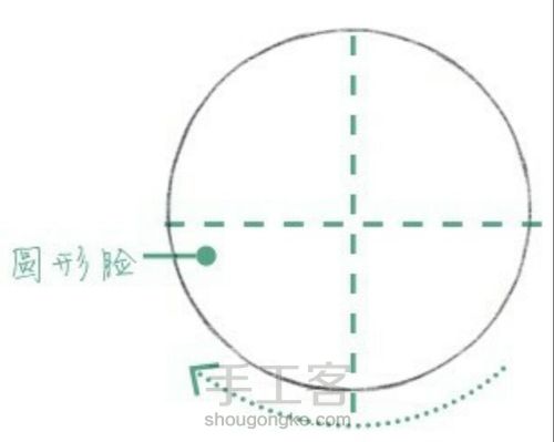 [转]Q版人物教程①（圆脸型） 第11步