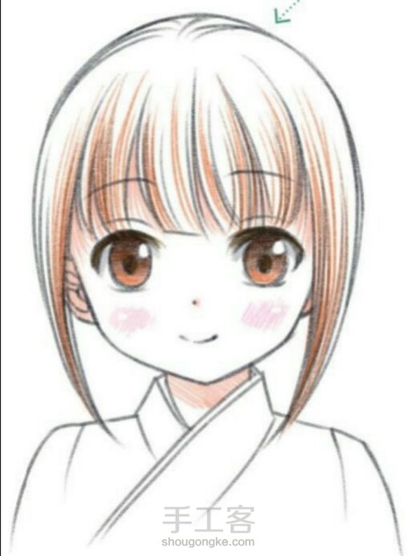 转q版人物教程②瓜子脸型