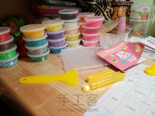 儿童塑料戒指 第1步