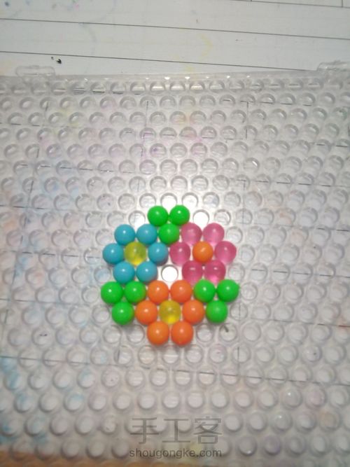 儿童塑料戒指 第5步