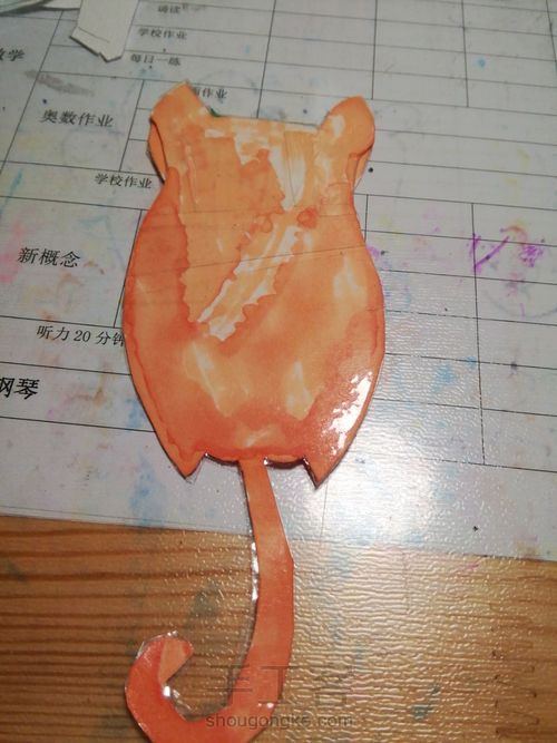 美丽书签 第5步