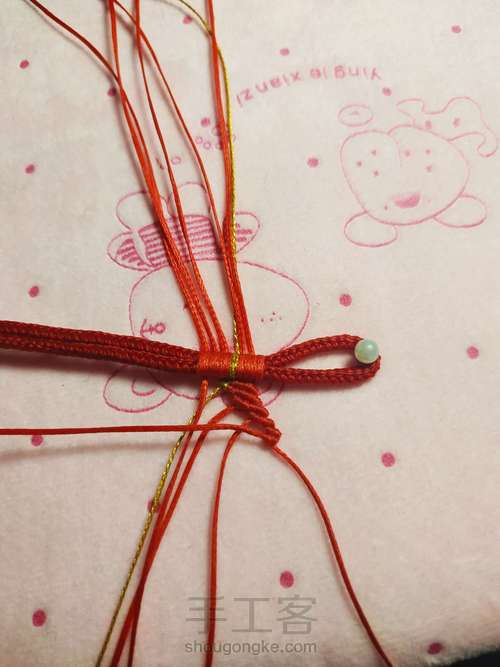 蝴蝶手链 第10步