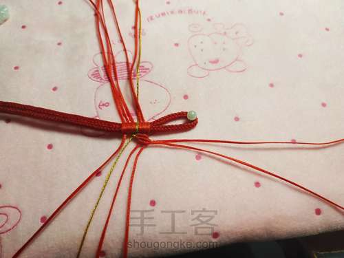 蝴蝶手链 第6步