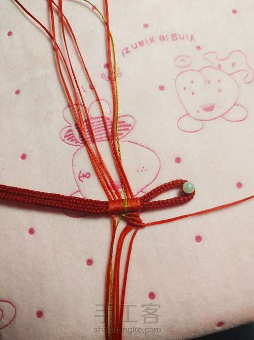 蝴蝶手链 第7步