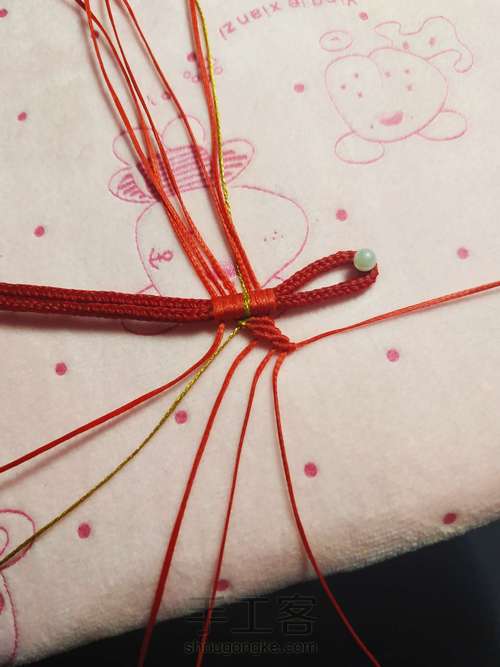 蝴蝶手链 第8步