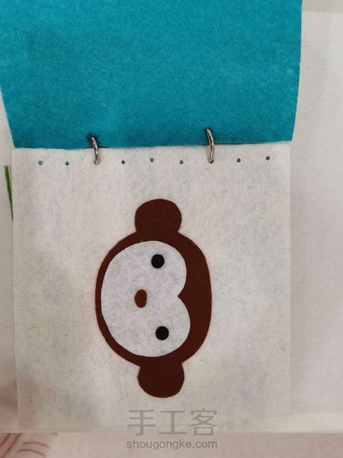 宝宝的第一本不织布认知书 第1步