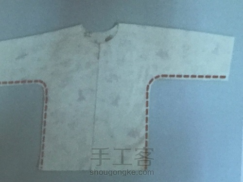 外出秋衣 第2步