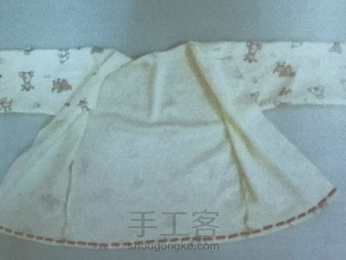 外出秋衣 第3步