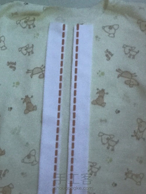 外出秋衣 第4步