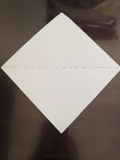 猫头折纸 第2步