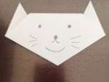 猫头折纸