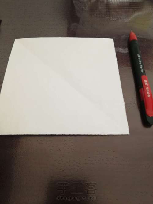 牛头折纸 第1步