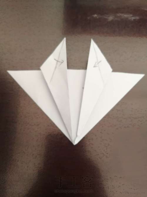 牛头折纸 第3步