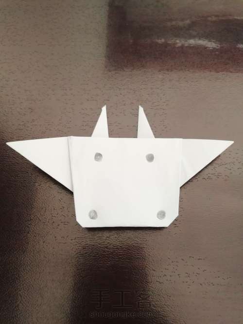 牛头折纸 第6步