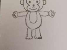 猴子简笔画简单易学