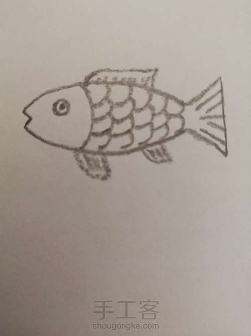 鱼简笔画