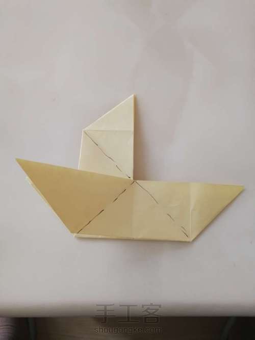 帆船⛵️折纸 第6步