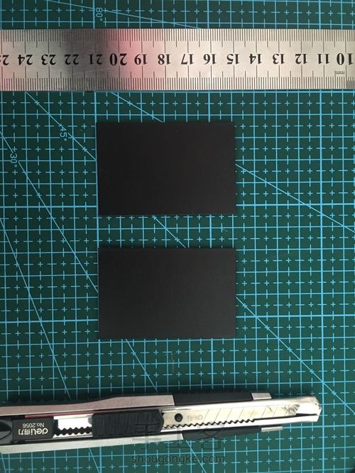 【手工皮具】无事牌 第1步