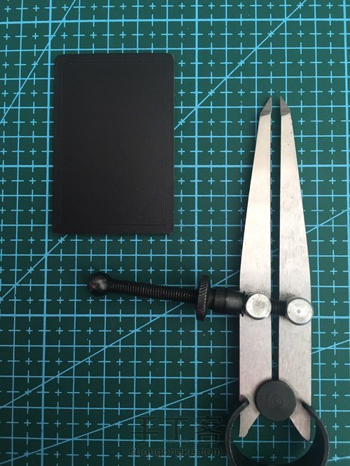 【手工皮具】无事牌 第3步