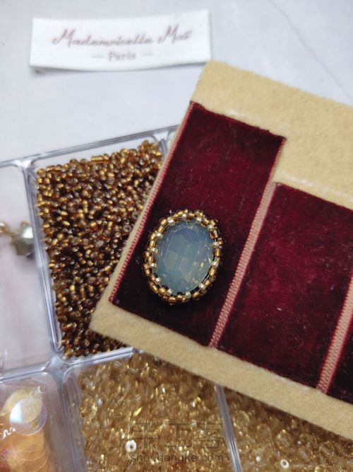 【原创】教程详解🐝立体珠绣昆虫胸针 第5步