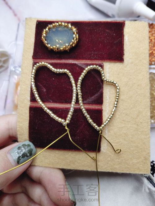 【原创】教程详解🐝立体珠绣昆虫胸针 第7步