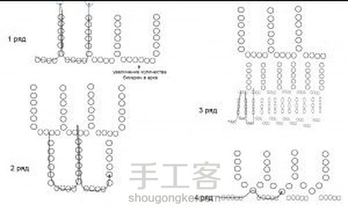 【大师教程】saraguro串珠花边吊坠🌸 第2步