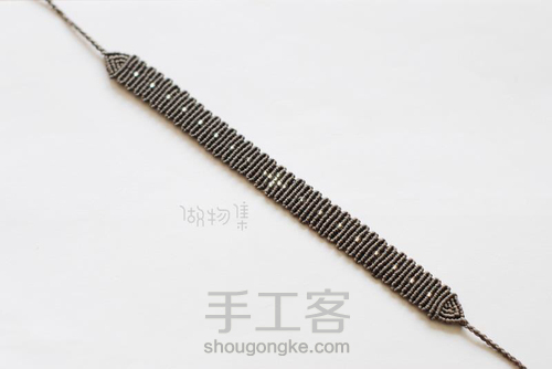 简单帅气情侣款手链 第1步