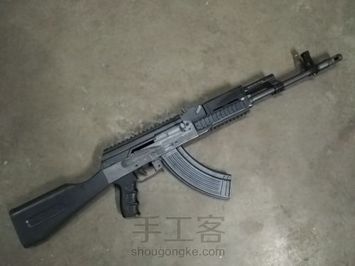 AK，自己改造。 第78步