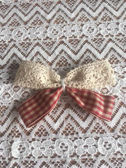 双蝴蝶结头饰 第8步