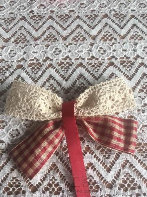 双蝴蝶结头饰 第11步