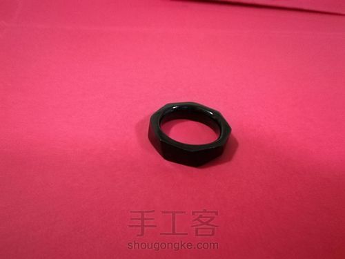 如意发簪+棱面指环,材质依然是水牛角 第11步