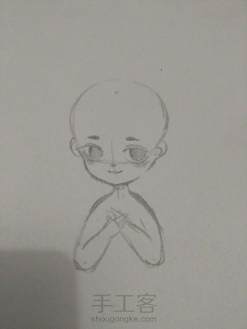 画个少女的设设吧 第2步