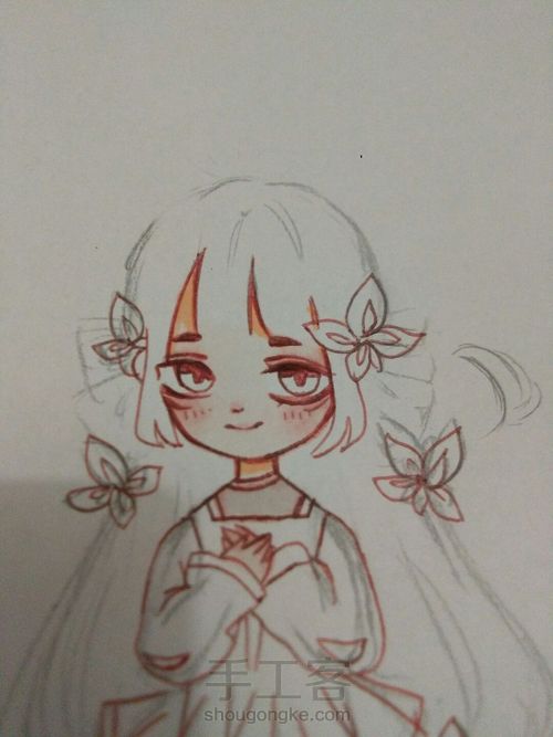 画个少女的设设吧 第9步