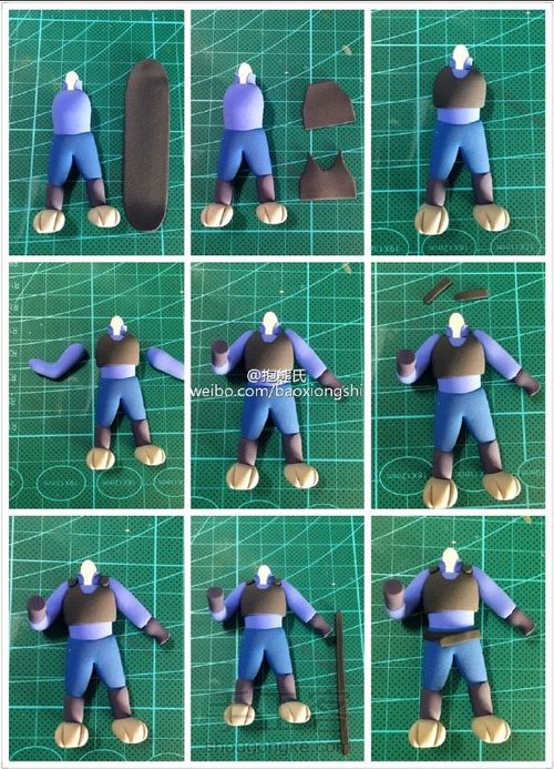 疯狂动物城朱迪手办教程 第3步