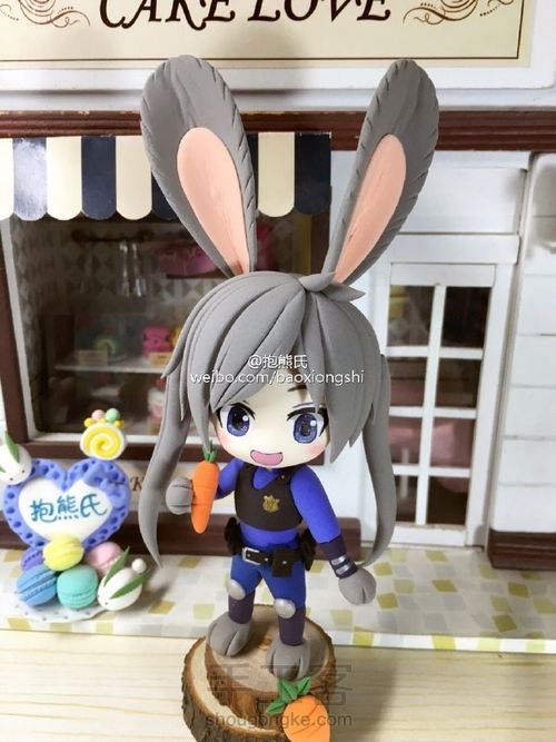 疯狂动物城朱迪手办教程 第7步