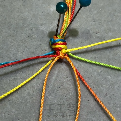 八线尾扣 仿做了一个。自己做了一个详细的 第3步