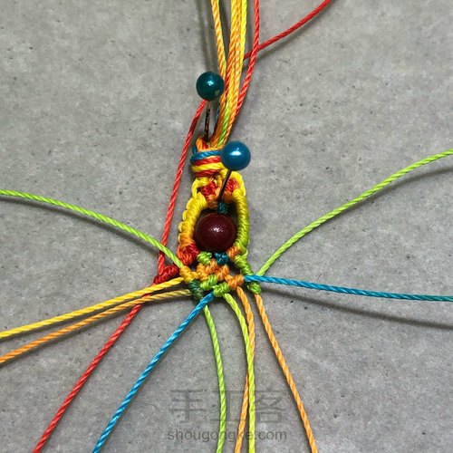 八线尾扣 仿做了一个。自己做了一个详细的 第11步