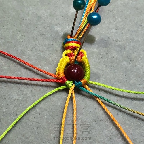 八线尾扣 仿做了一个。自己做了一个详细的 第9步