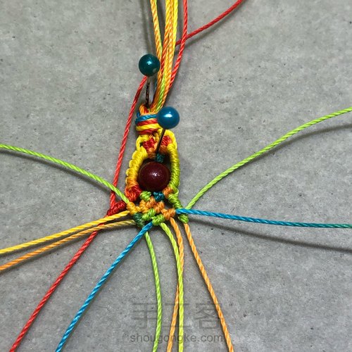 八线尾扣 仿做了一个。自己做了一个详细的 第12步