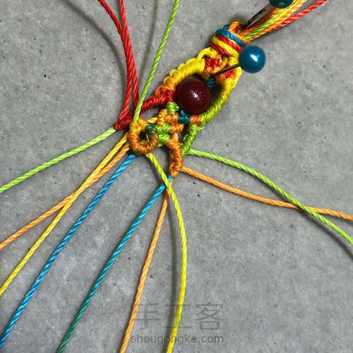 八线尾扣 仿做了一个。自己做了一个详细的 第14步